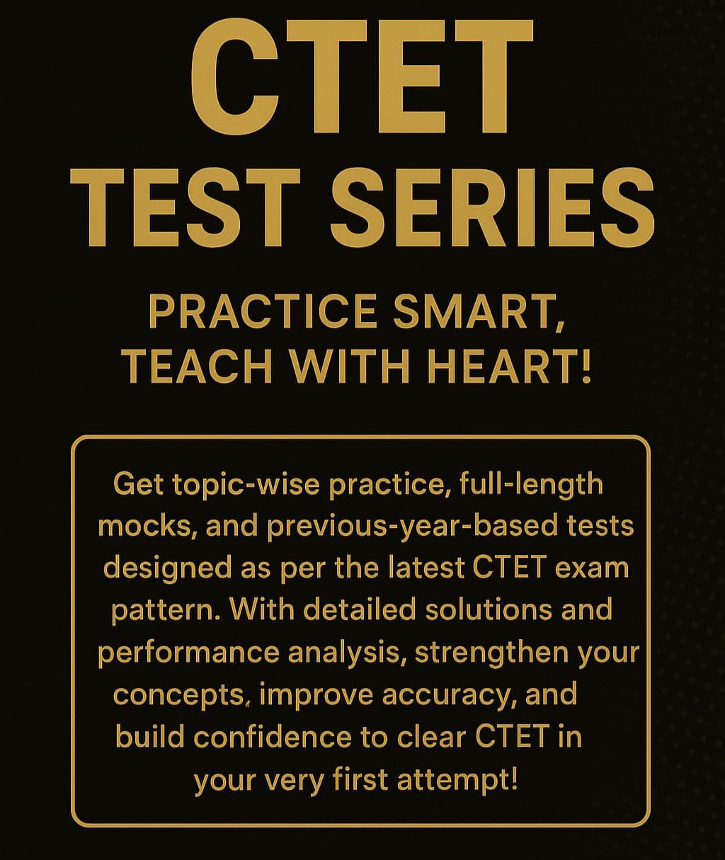 CTET TEST SERIES image